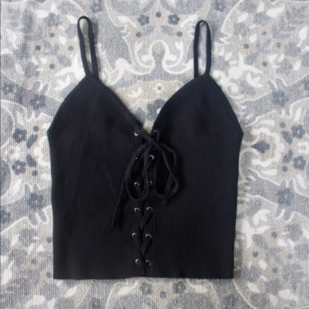 LA Hearts corset front top